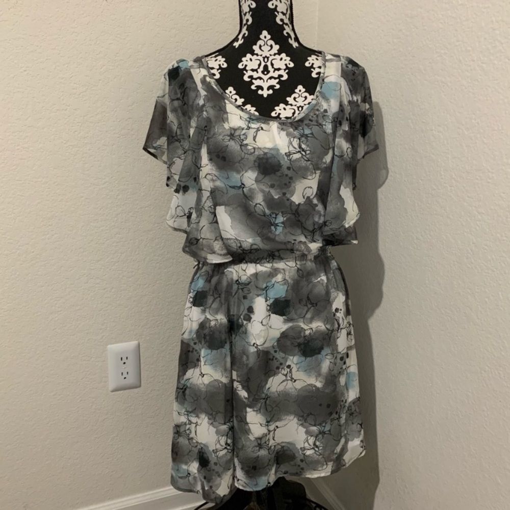 Lauren Conrad ruffled dress